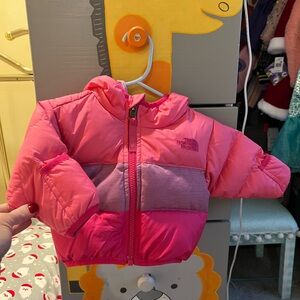 The North Face Kids Pink and Purple Jacket